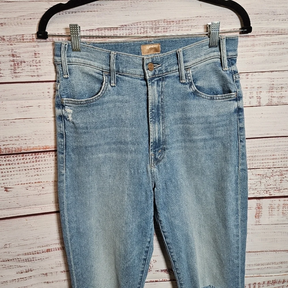 MOTHER hustler ankle fray jeans - Picture 5 of 15